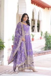 KA 1212 Silver Crunchy Gown Best Wholesale Shop In Surat